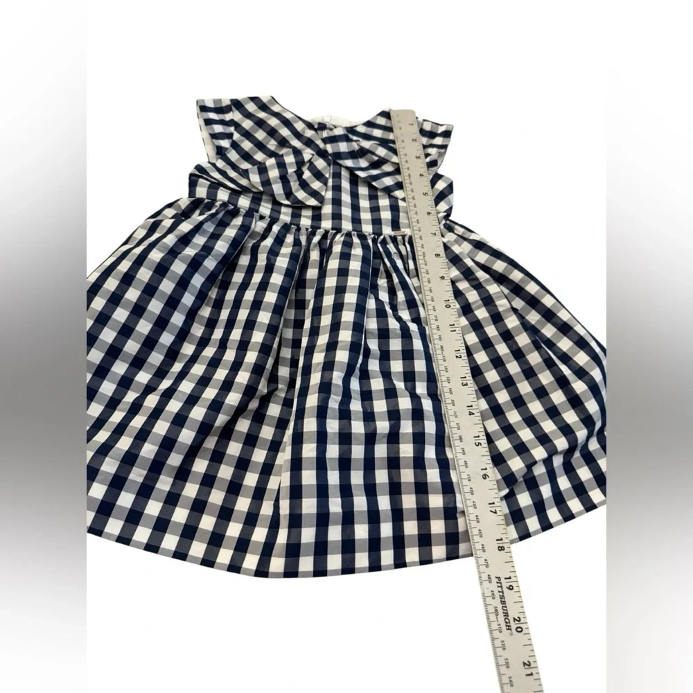 Mayoral Navy Gingham Dress Girls 2T